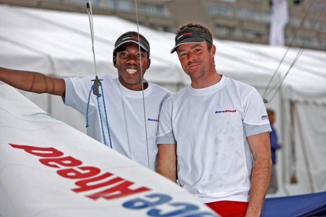 Asenathi Jim & Roger Hudson, Kiel Week 2011 - London 2012 Olympic Games © RaceAhead